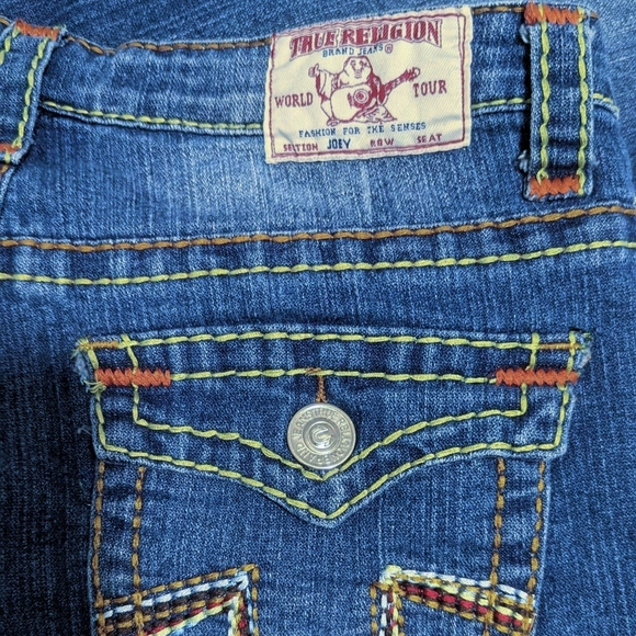 Women's True Religion Joey low rise capris, size 29 - Picture 4 of 5